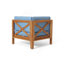 Ensemble de canapé 4 pièces X-Back, bleu-2091238755