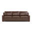 Durant Leather Sofa-433193672