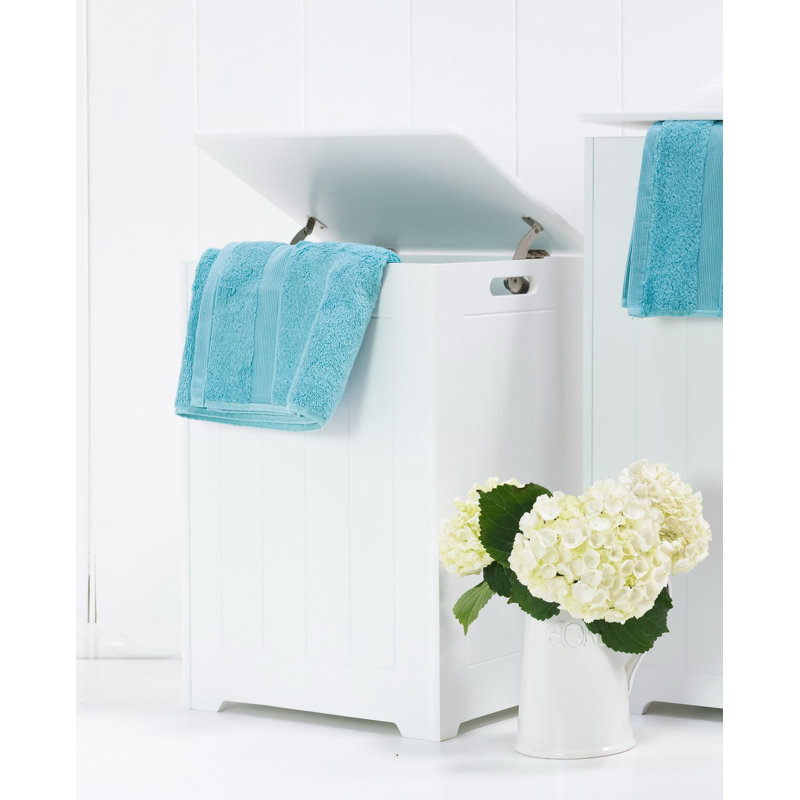 Wood Cabinet Laundry Hamper with Handles