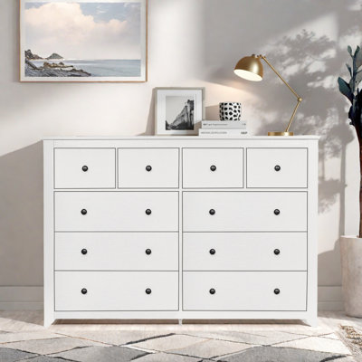 Modern Dresser With 10 Drawers