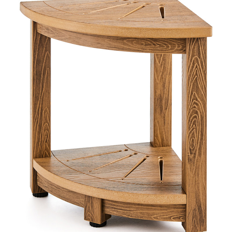 Banc de douche en coin 350 lb
