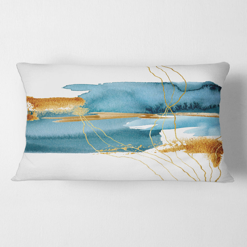 Abstract Throw Pillow