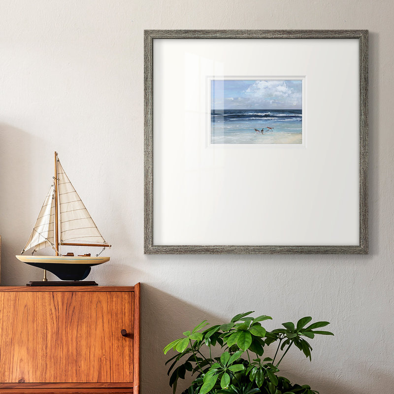 " Beach Trio ", 17" H x 17" W x 1.25" D