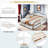 Jeel Elegant Extendable Daybed with Two Storage Drawers and Twin Size Trundle-1389686745
