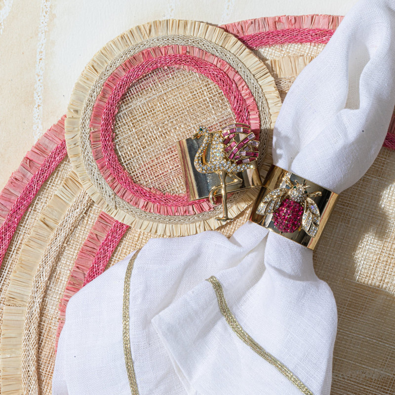 Flamingo Napkin Rings