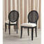 Chaise parsons capitonnée en tissu-463412696