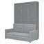 Lit escamotable avec coussin Hoss-1198549316