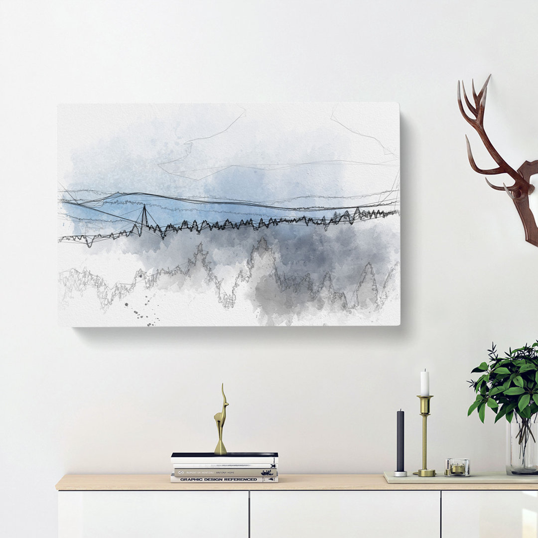 Church Beyond The Forest - Wrapped Canvas
