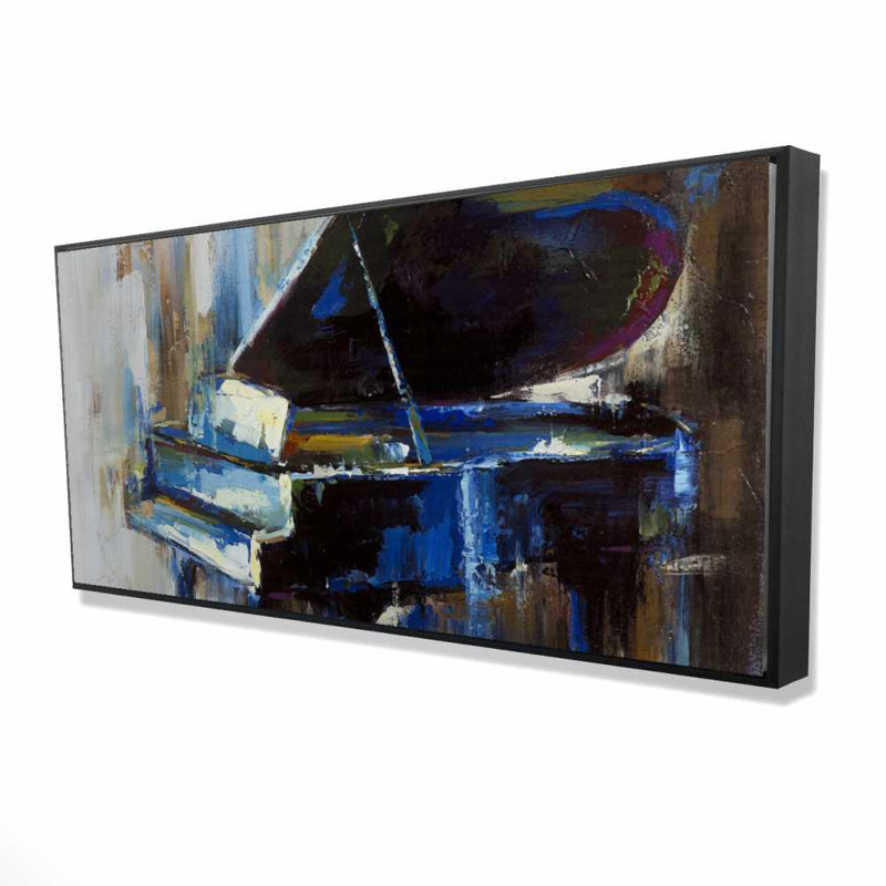 Abstract Grand Piano - Toile encadrée pour la décoration intérieure