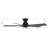 52'' DC Motor Flush-Mounted Ceiling Fan with Remote Control-528680617