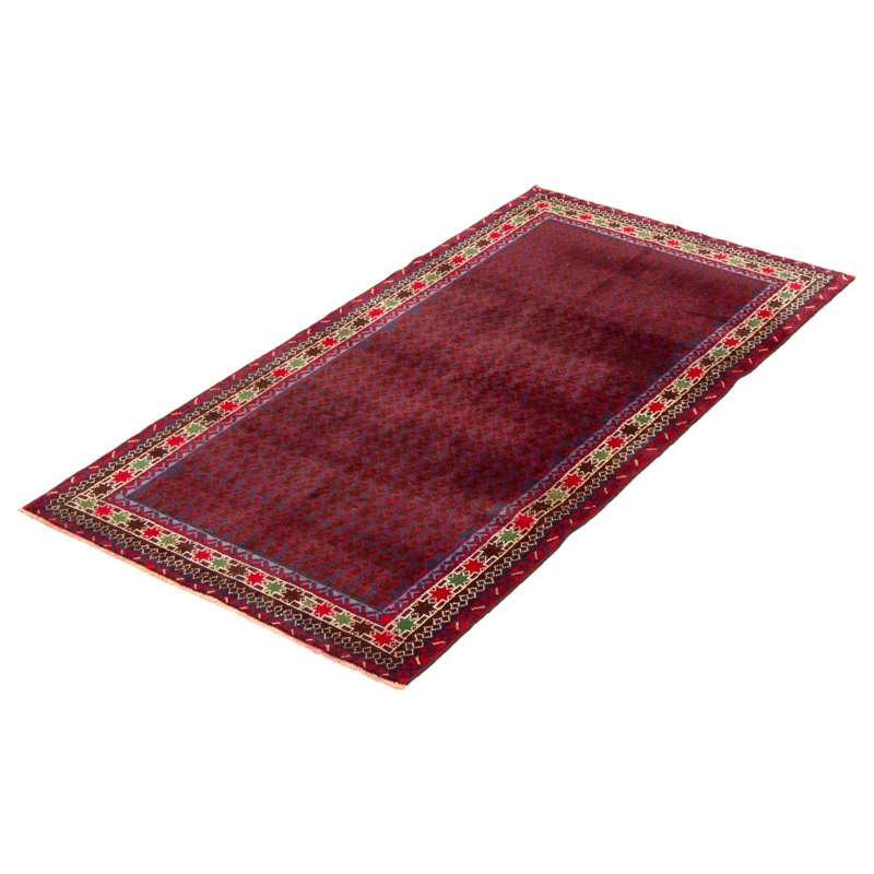 Tapis bleu marine Lynnisha 3 pi 7 po x 6 pi 4 po