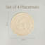 Over&Back Natural Fiber Woven Placemats, Set of 4-101293243