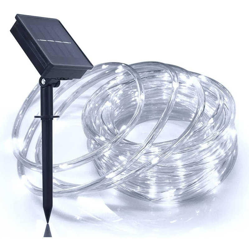 Guirlande de fées à énergie solaire 33 lumières DEL Kafi 33 '(connectable de bout en bout)