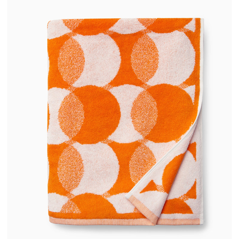 Sorrento Jacquard Beach Towel, Mango
