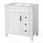 Meuble-lavabo 30 po avec lavabo en céramique-575382570