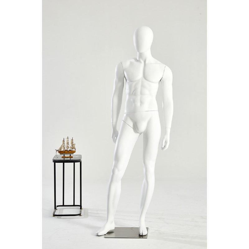 Jabbaar People Statue, White