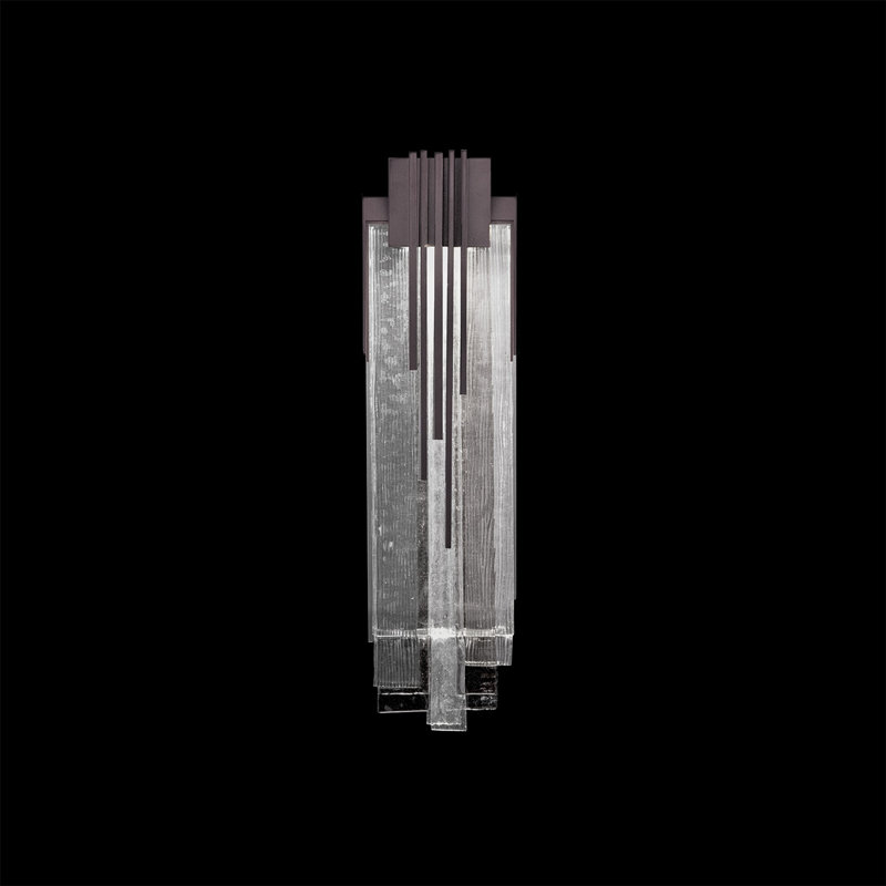 Arpeggio LED Flush Mounted Sconce, Black