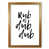 Honey Oak Frame