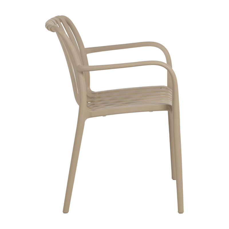 Sylvana Stacking Patio Dining Armchair