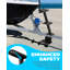 Heavy-Duty 2-Step Boat Trailer Tongue – Non-Slip Steel Surface, 400 lb Capacity, Easy Installation for Trailer Tongue Step & Bass Boats