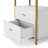 Bookcase, 4-Tier Bookshelf With 2 Drawers, Etagere Standard Book Shelves Display Shelf For Home Office-289461633