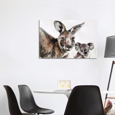 Aussie Mates by Soo Beng Lim - Wrapped Canvas Painting