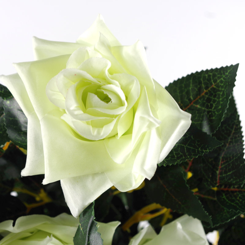 90cm Faux Flowering Plant in Pot Liner