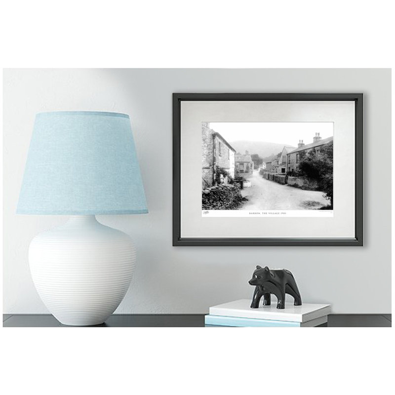 Barbon, The Village 1901 by Francis Frith - Single Picture Frame Print, 28cm H x 36cm W x 2.3cm D