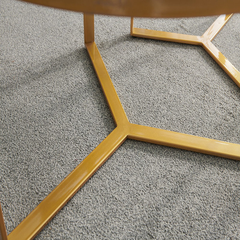 2 - Piece Glass Top Living Room Table Set
