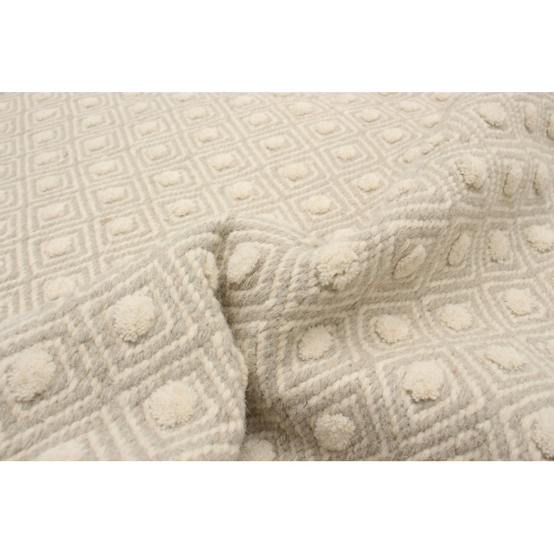 Wool Abstract Indoor Rug