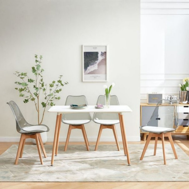 Modern Dining Table Set For 4,Dining Table With 4 Chairs