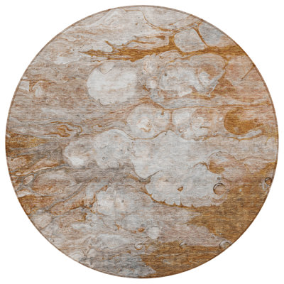 Rattee Washable Abstract Indoor / Outdoor Rug