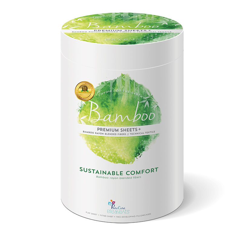 Twin Sand Bamboo Cotton Blend Sheet Set