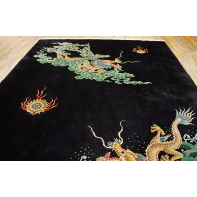 Tapis antique chinois - Art Deco
