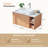 Dexheart Modern Single Bathroom Vanity with Sintered Stone Countertop, Floating Wood Vanities with Ample Storage, 30" 36" 48" for Optional-1649523898-1675856772