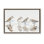  «Sandpipers Shore Reflection Floater» par Petal Prints Design