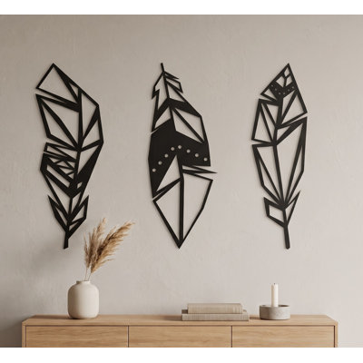 Elegant Black Decorative Metal Wall Accessory, 30.7 x 25.6 inches | 100% Metal with 0.06 inches Thickness | Easy Wall Mount Design | Perfect for Home Décor, Living Room, or Office Spaces, Stylish & Durable