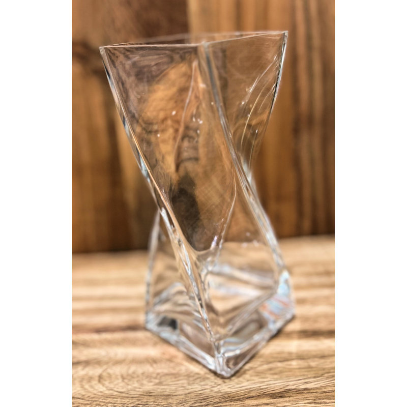Enio Handmade Lead Free Crystal Table Vase
