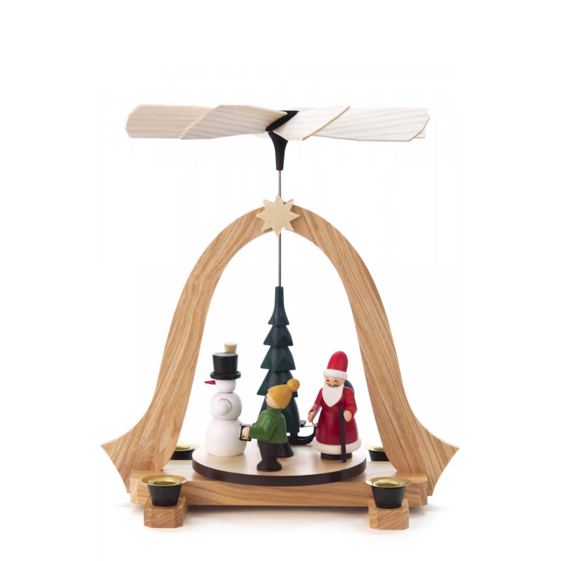Pyramide bonhomme de neige dregeno santa