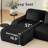 114" Flannel L-Shaped Modular Sectional With Ottoman-873230049