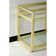 Kingston Brass Kingston Commercial Steel Console Sink Base with Glass Shelf
