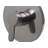 Shower Valve Mixer with Rounded Lever Handle-12517448