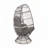 Outdoor Wicker Swivel Lounge Chair