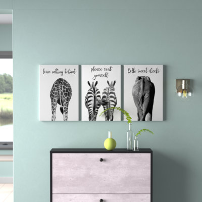 " Elephant Bum " 3 - Pieces