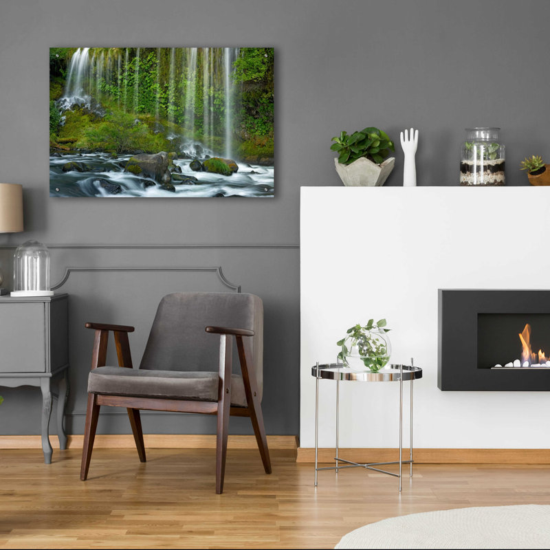 «Mossbrae Falls» par Mike Jones - impression sans cadre, L 36 po x H 24 po