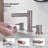 Circular 2-handle 8" Widespread Bathroom Faucet with Pop Up Drain-92578094