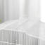 59cm Metal, Plastic Table Top Bird Cage