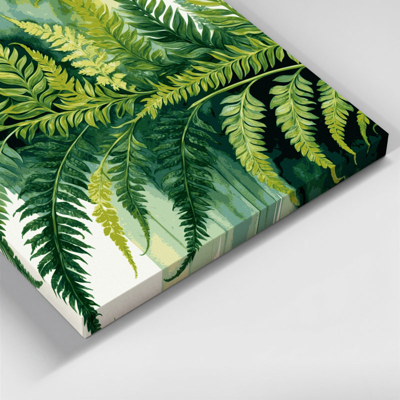 Art mural sur toile Botanical Royal Fern, H 8 po x l 10 po