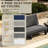 Patio Outdoor Sofa with Cushions-240230495-240230501