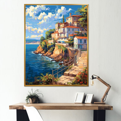 " Beautiful Coastline In France "